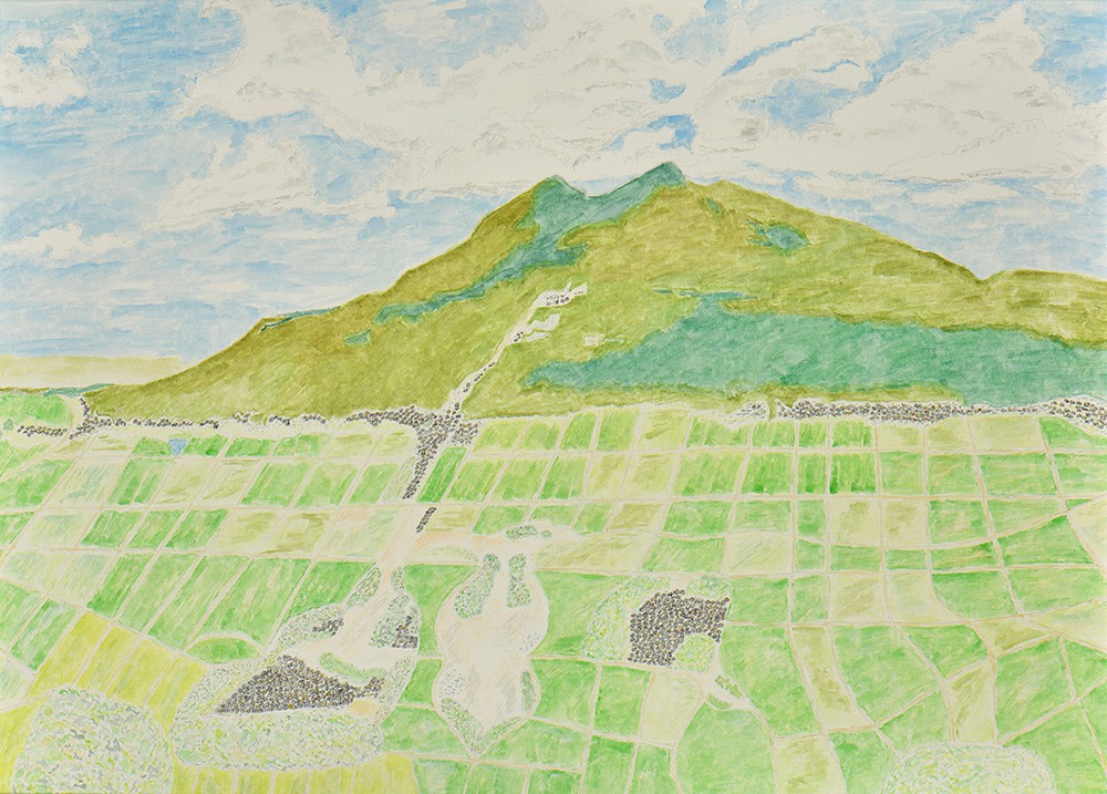 夏の息吹き感じる筑波山